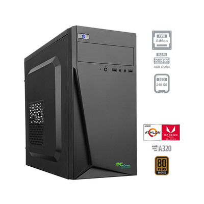 PCplus i-net A8-9600 Windows 10 črna