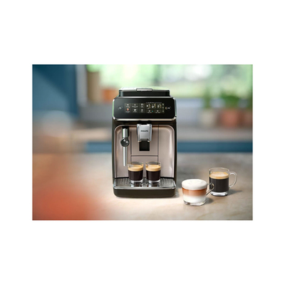 Philips Popolnoma samodejni espresso kavni aparat EP3326/90 črna - krom