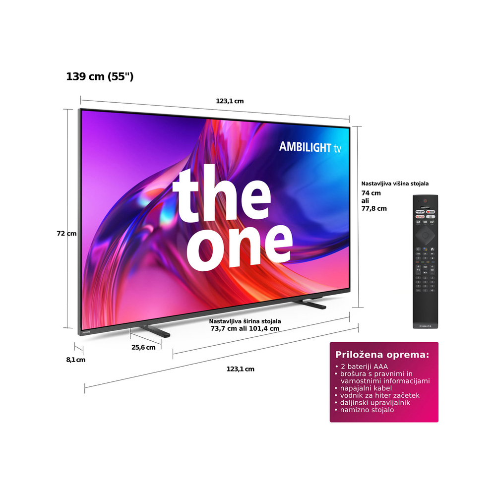 Philips The One 55PUS8518 4K