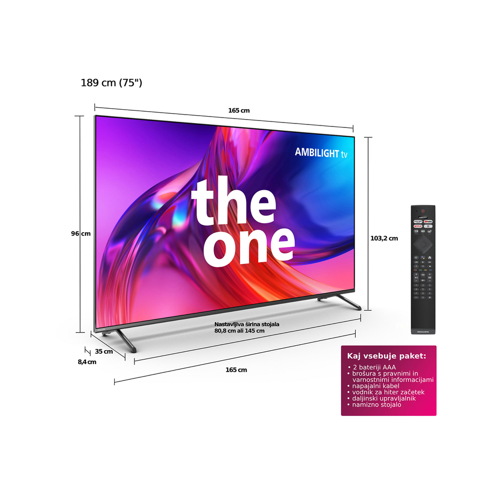 Philips The One 75PUS8818 4K