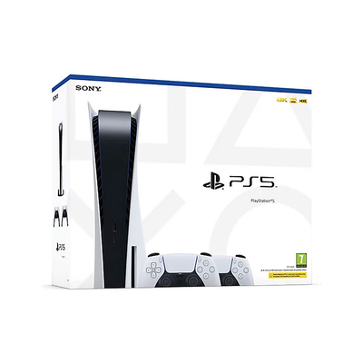 PlayStation 5 verzija Slim in dodaten kontroler bela
