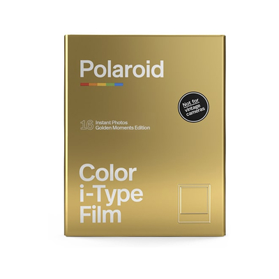Polaroid NOW in film GoldenMoments I-Type črna