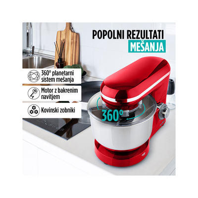 Rosmarino Kuhinjski robot Infinity PRO rdeča