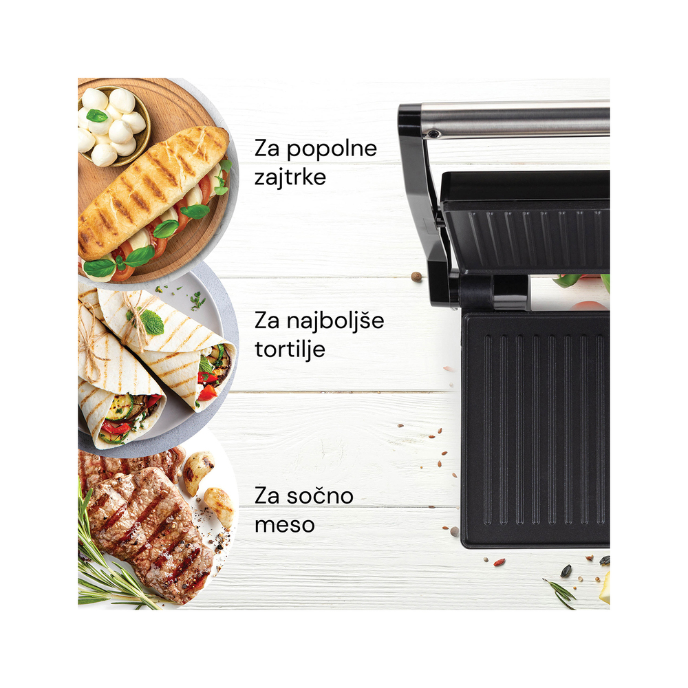 Rosmarino Mini opekač sendvičev Vitalia Panini Press
