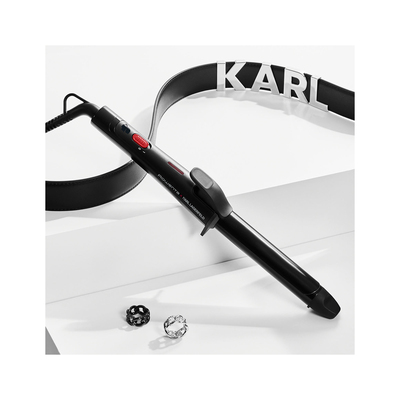 Rowenta Kodralnik las Karl Lagerfeld CF321LF0, 25 mm črna