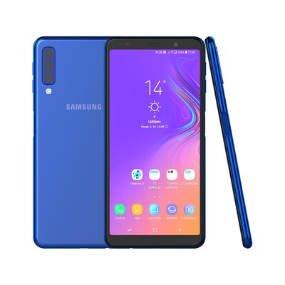 Samsung Galaxy A7 64 GB modra