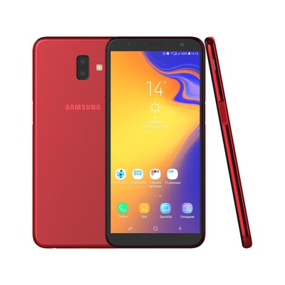 Samsung Galaxy J6+ 32 GB rdeča