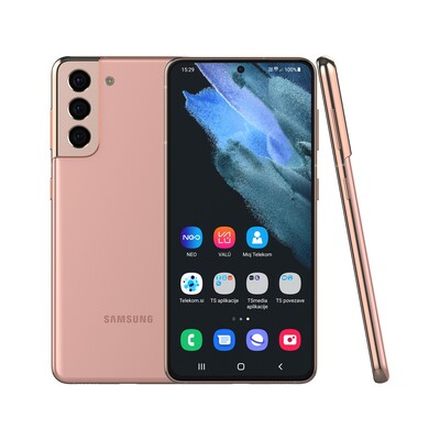 Samsung Galaxy S21 5G 128 GB fantomsko rožnata