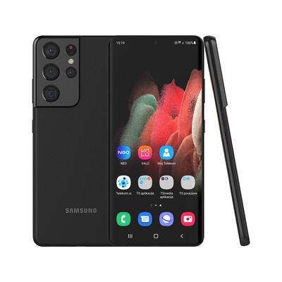 Samsung Galaxy S21 Ultra 5G 256 GB fantomsko črna