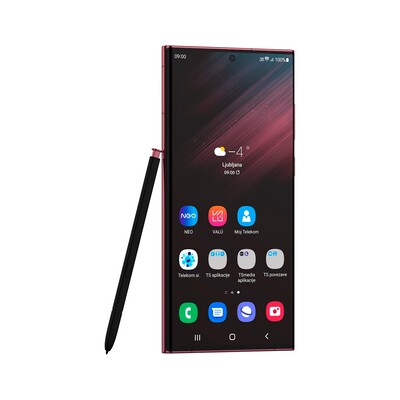 Samsung Galaxy S22 Ultra 5G 256 GB bordo rdeča