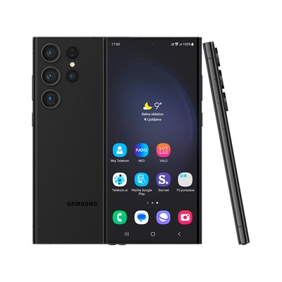 Samsung Galaxy S23 Ultra 8/256 GB fantomsko črna