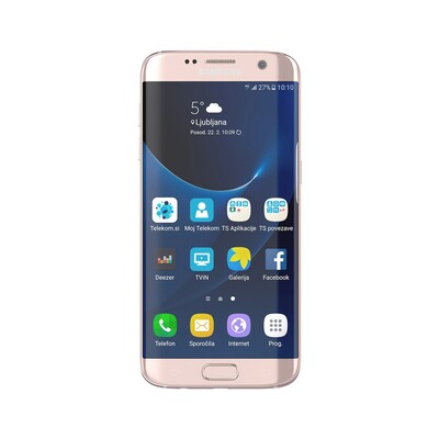 Samsung Galaxy S7 edge rožnata