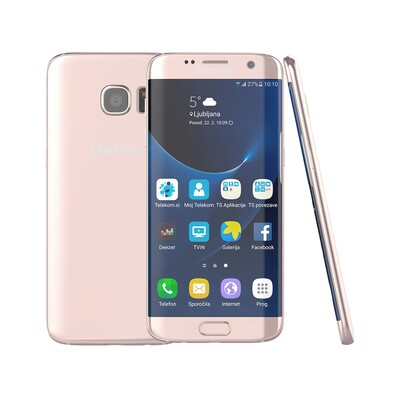 Samsung Galaxy S7 edge rožnata