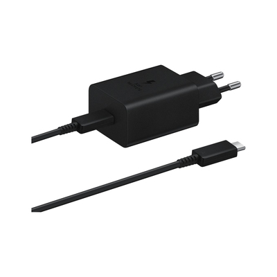 Samsung Hitri adapter in podatkovni kabel Type-C to Type-C (EP-T4510XBEGEU) 45 W črna