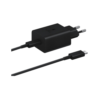 Samsung Hitri adapter in podatkovni kabel Type-C to Type-C (EP-T4511XBEGEU) 45 W črna
