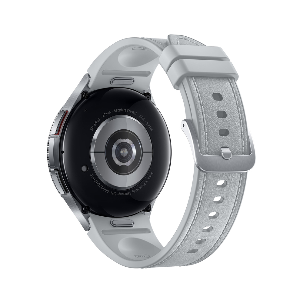 Samsung Pametna ura Galaxy Watch6 Classic 47mm BT (SM-R960) in slušalke Galaxy Buds2 (SM-R177) v črni barvi