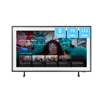 Samsung QLED Frame TV QE43LS03AAUXXH 4K črna