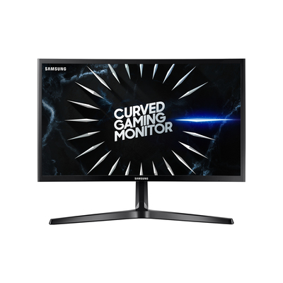 Samsung Ukrivljen gaming monitor C24RG50FQU črna
