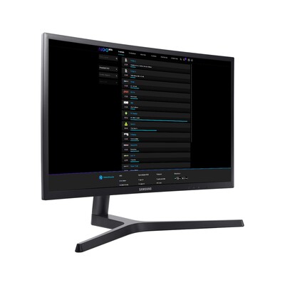 Samsung Ukrivljen gaming monitor C27FG73FQU črna