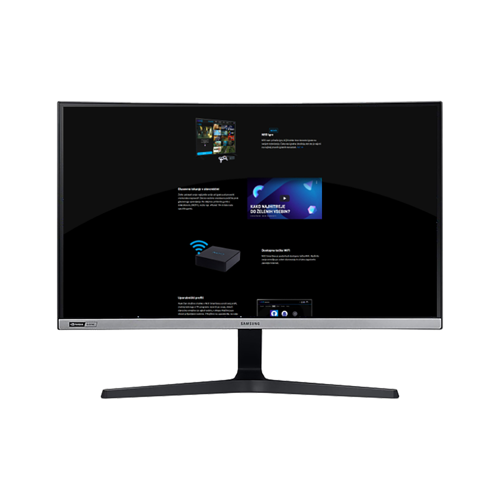 Samsung Ukrivljen monitor C27RG50FQR