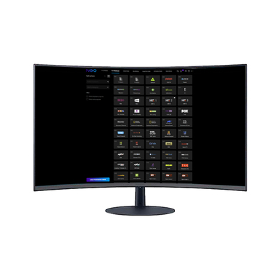 Samsung Ukrivljen monitor C27T550FDUXEN črna