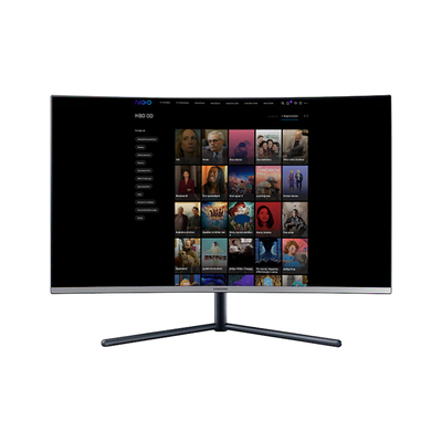 Samsung Ukrivljen monitor U32R590CWU črna