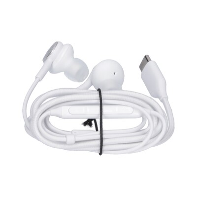 Samsung Žične stereo slušalke Type-C (EO-IC100BWEGEU) bela