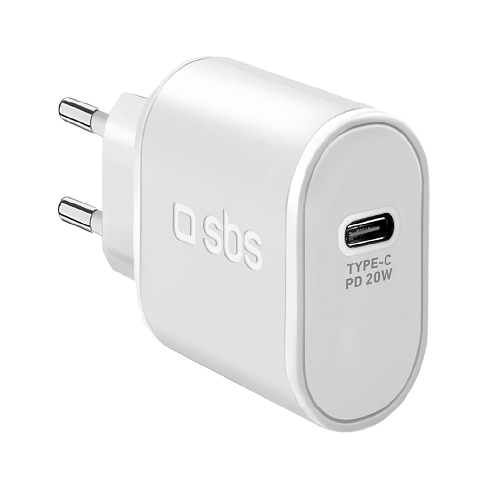 SBS Hišni polnilec Ultra Fast USB-C 20W (TETR1CPD20)