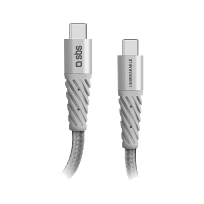 SBS Podatkovni kabel kabel Type-C to Type-C 5A (TECABLEUNRELTCCK) bela