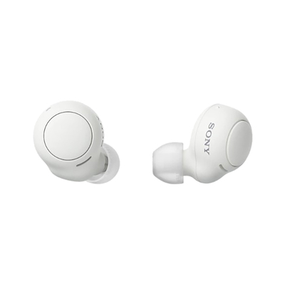 Sony Brezžične slušalke WFC500W bela