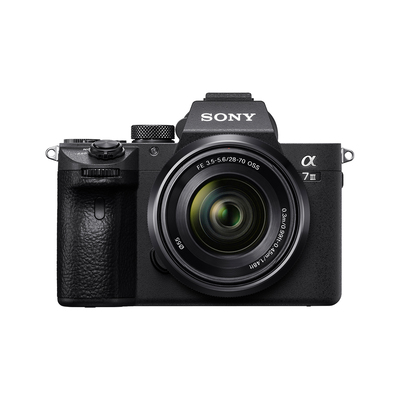 Sony Fotoaparat Alpha 7 III (ILCE7M3KB.CEC) in objektiv z zoomom 28-70mm črna
