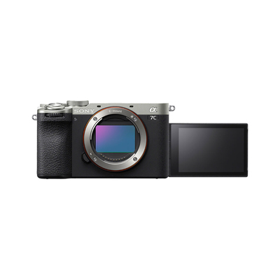 Sony Fotoaparat Alpha 7C II (ILCE7CM2LS.CEC) in objektiv z zoomom 28-70mm črno-srebrna