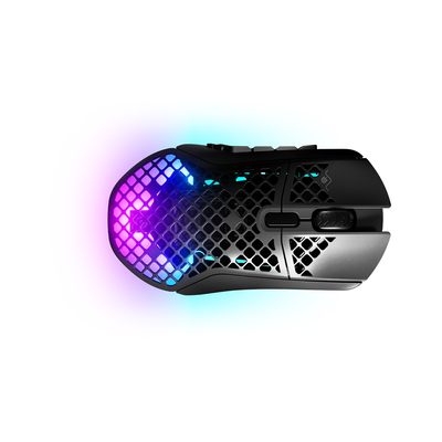 SteelSeries Brezžična gaming miška Aerox 9 črna
