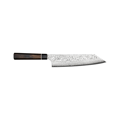 Suncraft Kuhinjski nož Bunka Black Damascus 200 srebrna