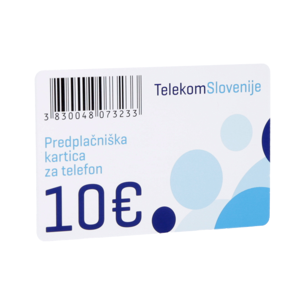 Telekom Slovenije IP telekartica 10 EUR