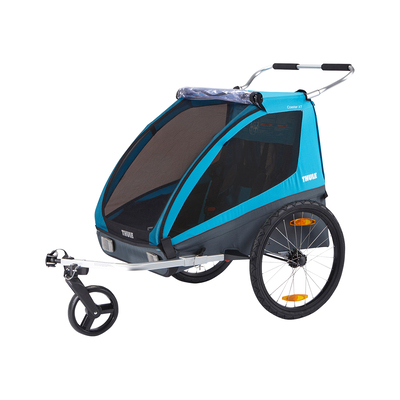 Thule Otroška kolesarska prikolica Coaster modra