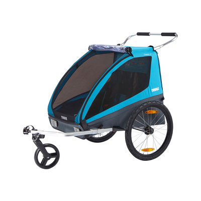 Thule Otroška kolesarska prikolica Coaster modra