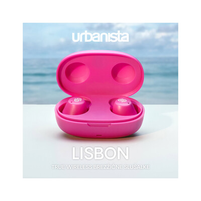 Urbanista Bluetooth slušalke Lisbon roza