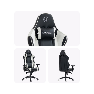 UVI CHAIR Gamerski stol Sport XL UVI9000 belo-črna