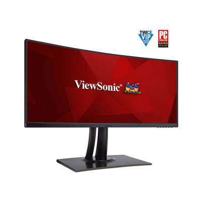 ViewSonic Ukrivljen monitor VP3481 črna