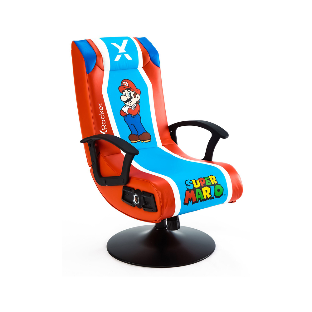 X Rocker Gamerski stol official Nintendo Super Mario 2.1