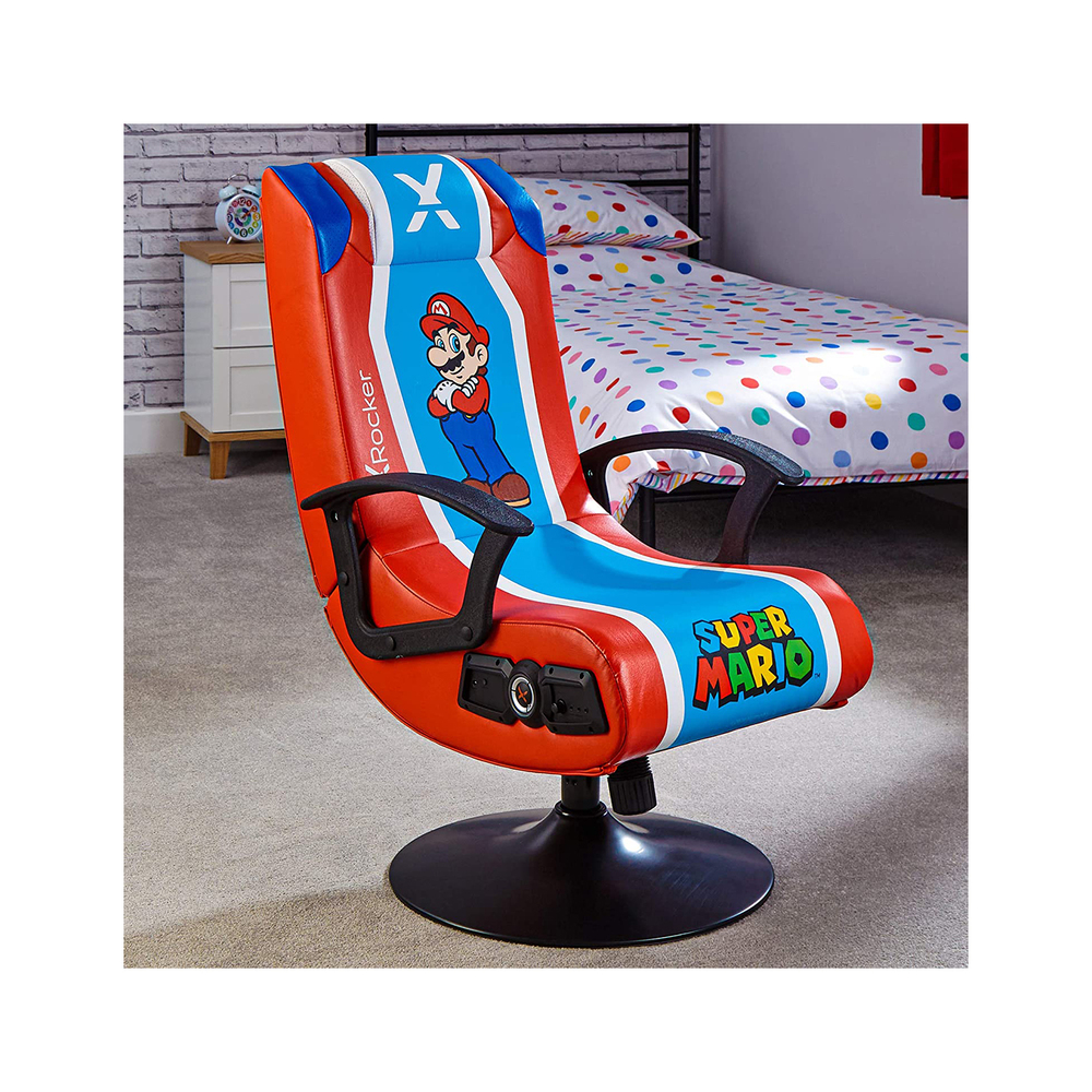 X Rocker Gamerski stol official Nintendo Super Mario 2.1