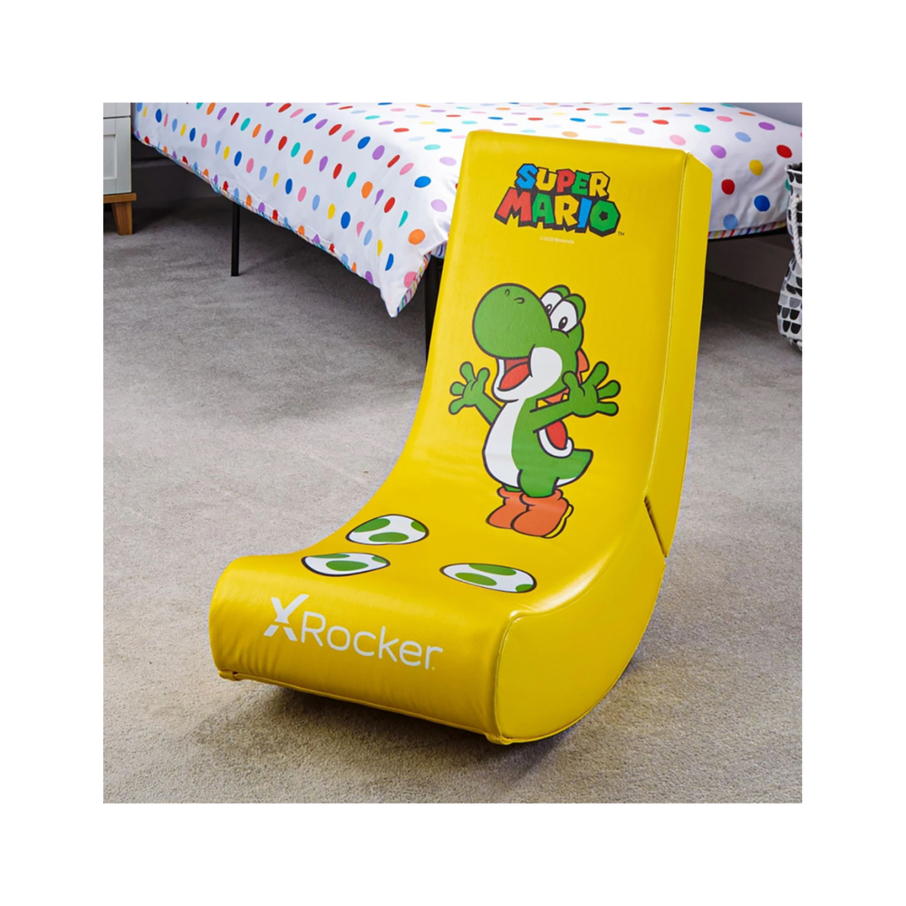X Rocker Gamerski stol official Nintendo Super Mario All-Star Collection – Yoshi