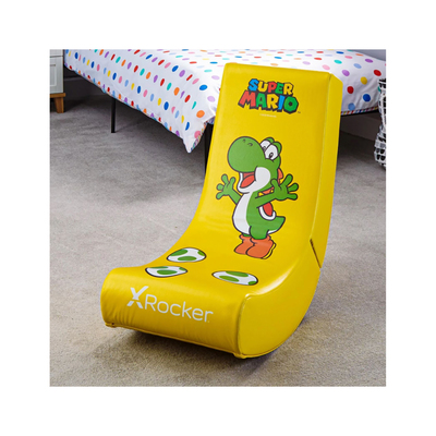 X Rocker Gamerski stol official Nintendo Super Mario All-Star Collection – Yoshi rumena