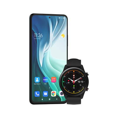 Xiaomi Mi 11i 5G in pametna ura Mi Watch črna-črna